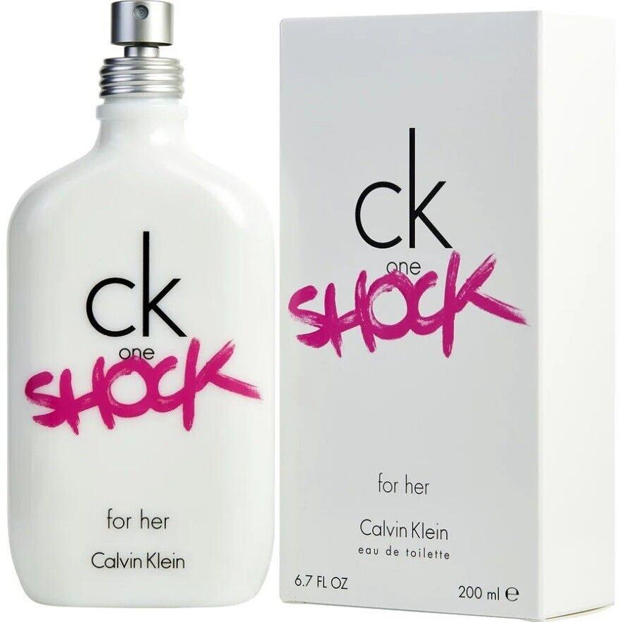 CK One Shock For Her by Calvin Klein 6.7 Fl oz Edt Spray For Women