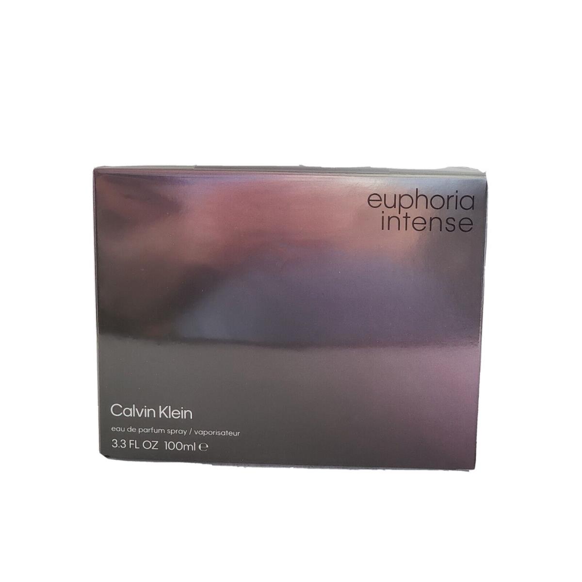 Euphoria Intense by Calvin Klein Eau De Parfum Spray 3.4 Oz For Women