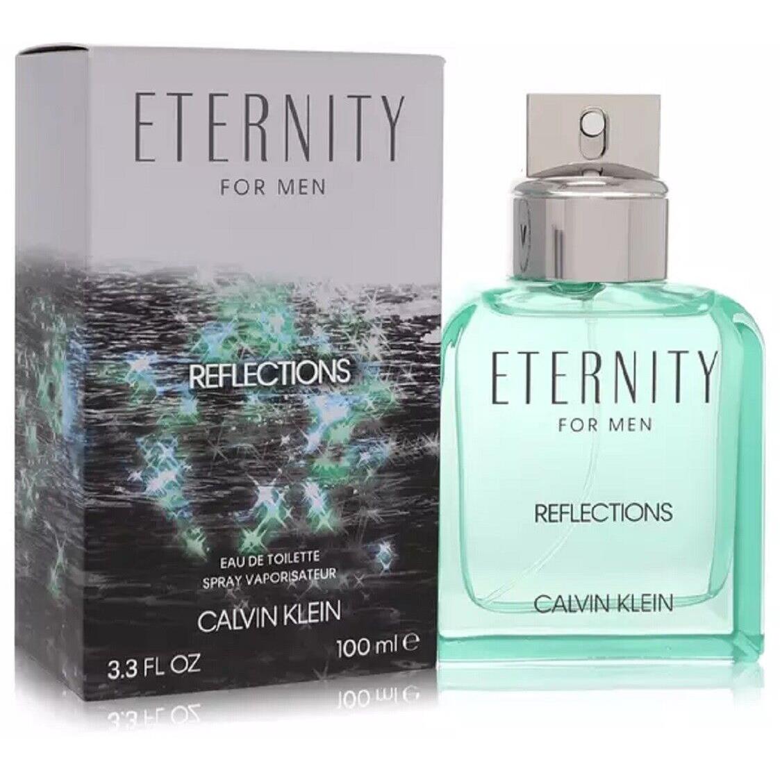 CK Eternity Reflections Calvin Klein 3.4 oz / 100 ml Eau de Toilette Men Spray