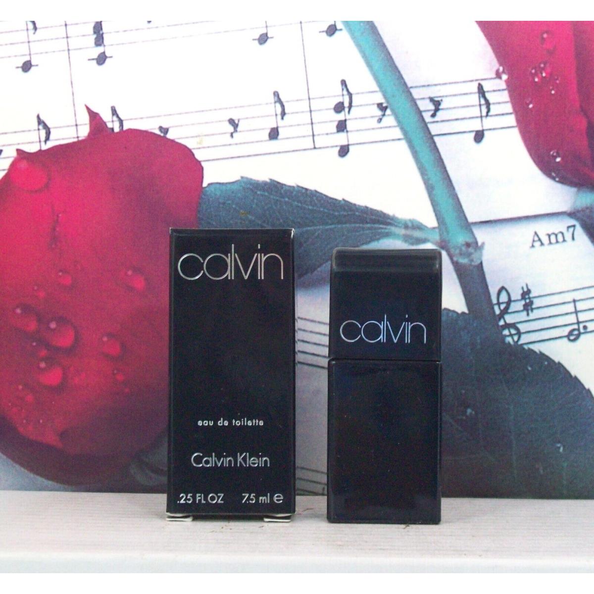 Calvin By Calven Klein 0.25 Oz. Edt Mini