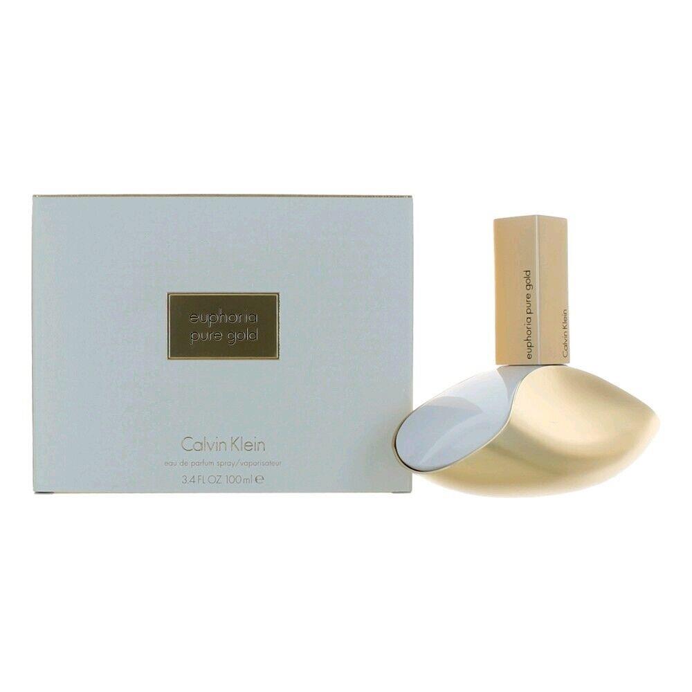 Euphoria Pure Gold By Calvin Klein 3.4 Oz. 100ml Eau de Parfum Women