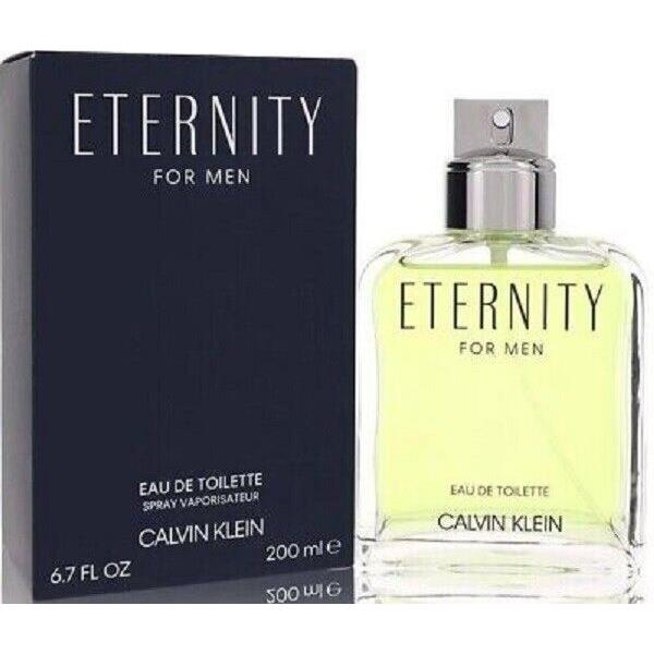 Eternity By Calvin Klein 6.7 Oz. 200ml Eau de Toilette Spray For Men