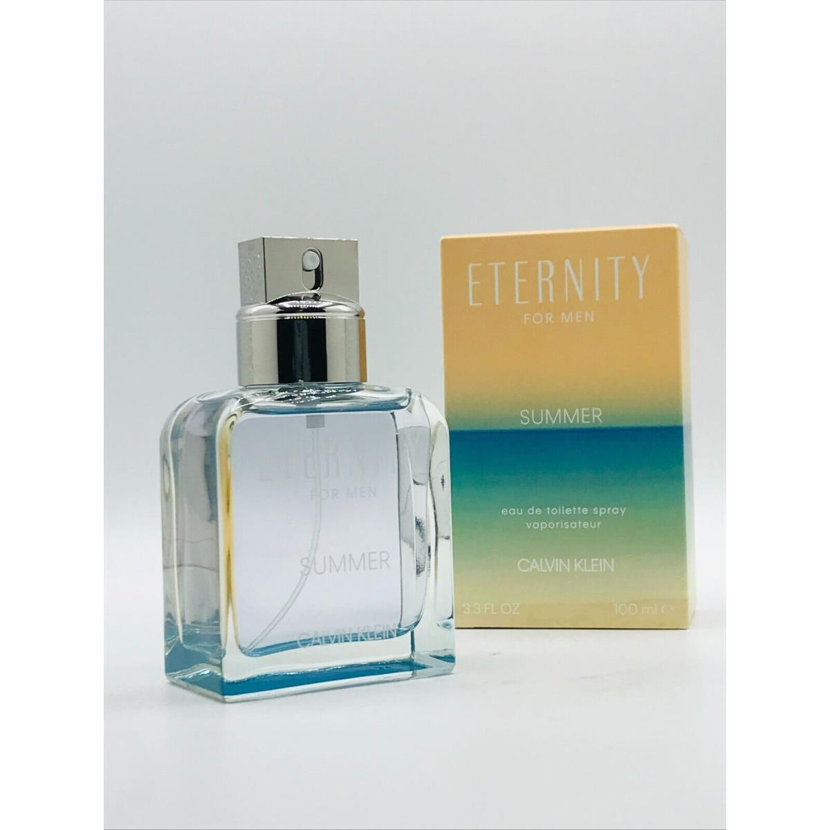 Calvin Klein Eternity Summer Men Cologne Spray 3.3 oz 100 ml