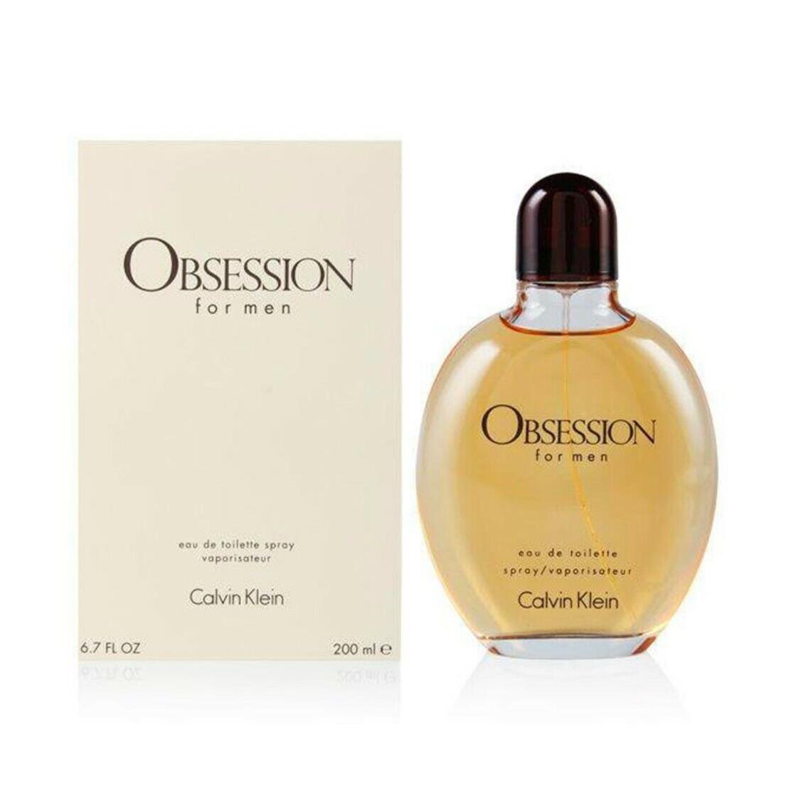 Obsession by Calvin Klein Eau de Toilette Spray For Men 6.7oz