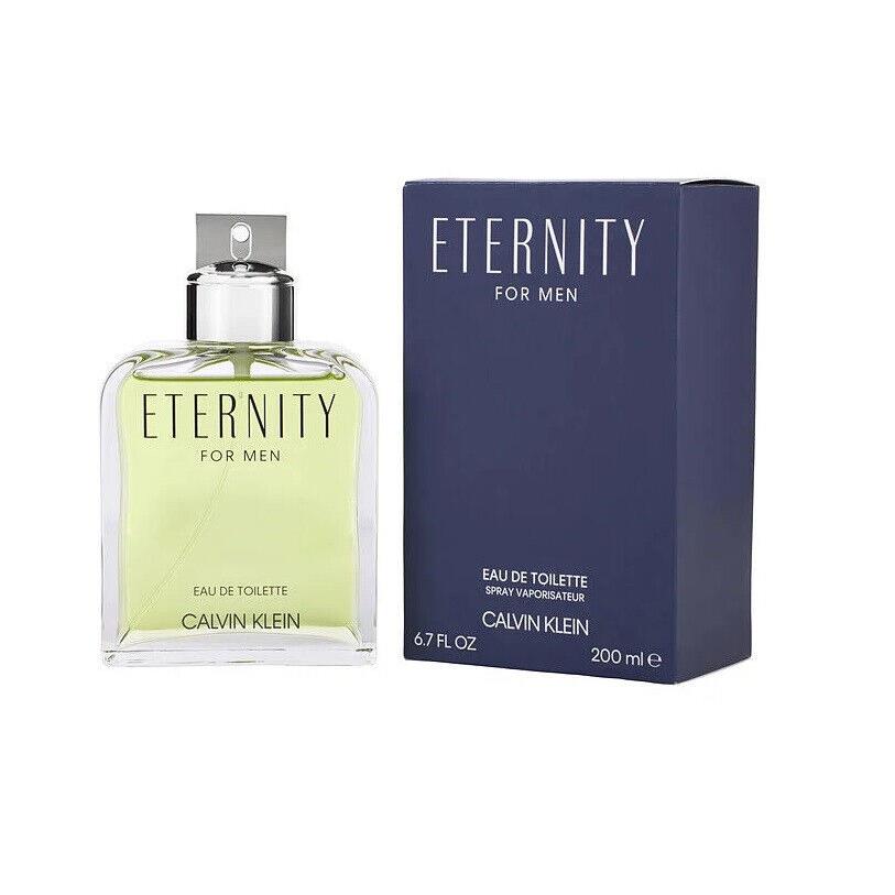 Eternity By Calvin Klein Men 6.7 oz 200 ml Eau De Toilette Spray