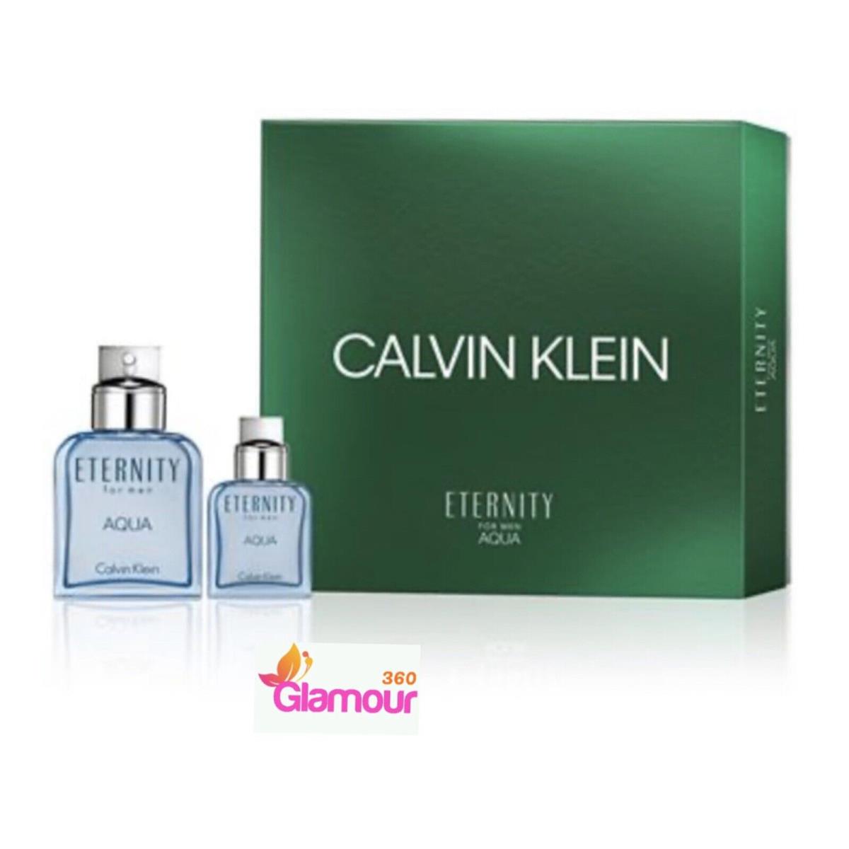 Calvin Klein Eternity Aqua For Men 2-piece Gift Set