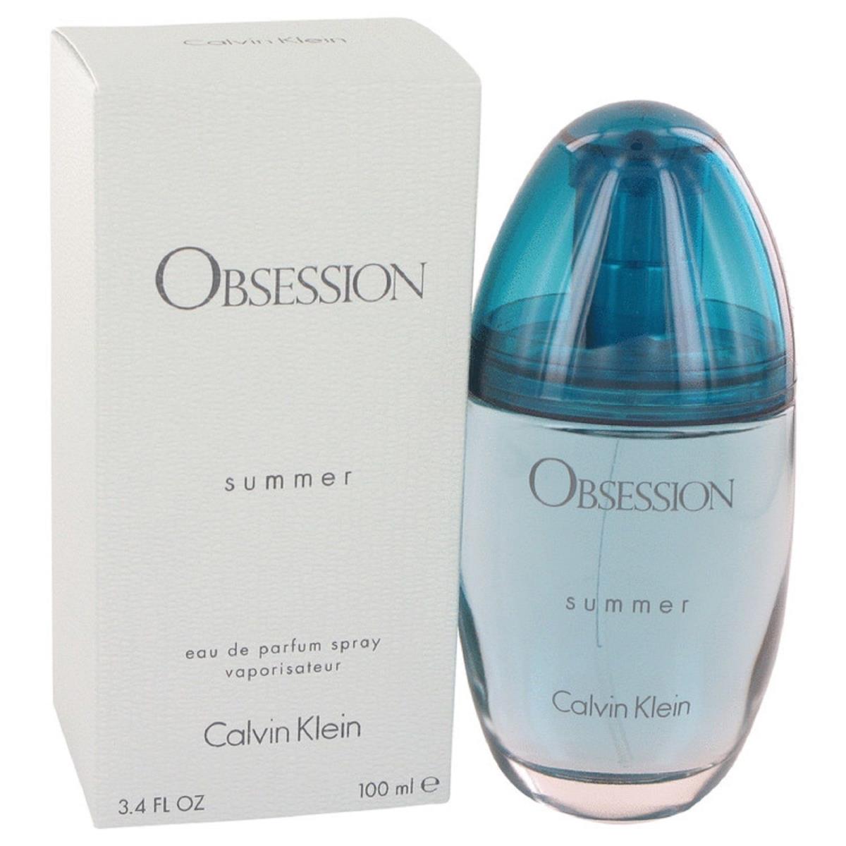 Obsession Summer by Calvin Klein Eau De Parfum Spray 2016 3.4/3.3 oz Women