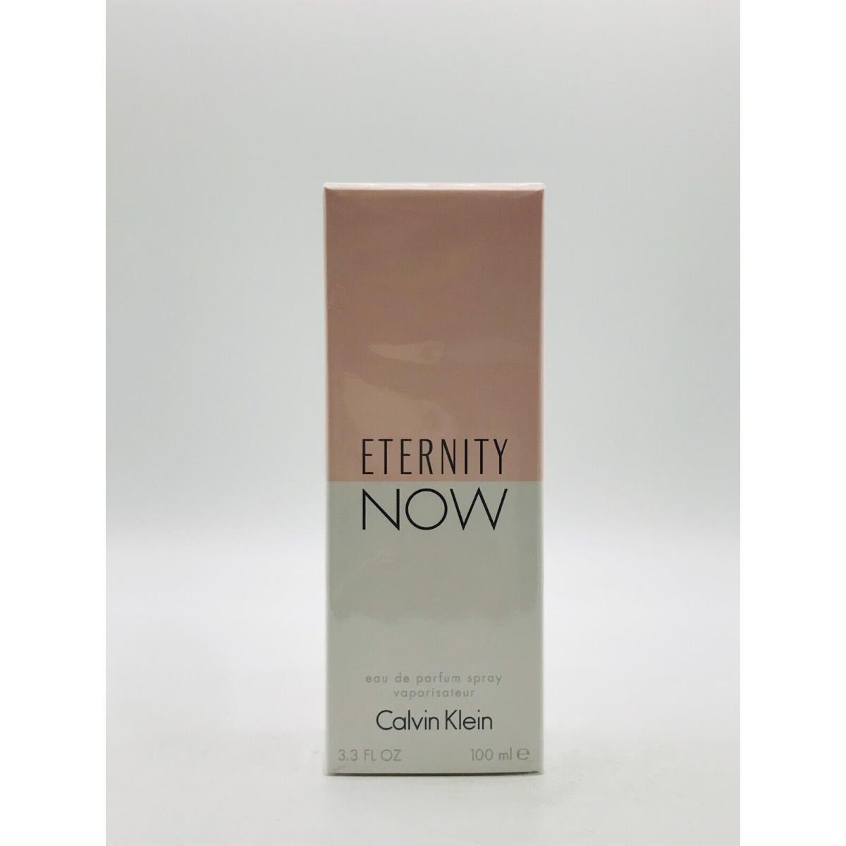 Calvin Klein Eternity Now Women Edp Spray 3.3 oz 100 ml