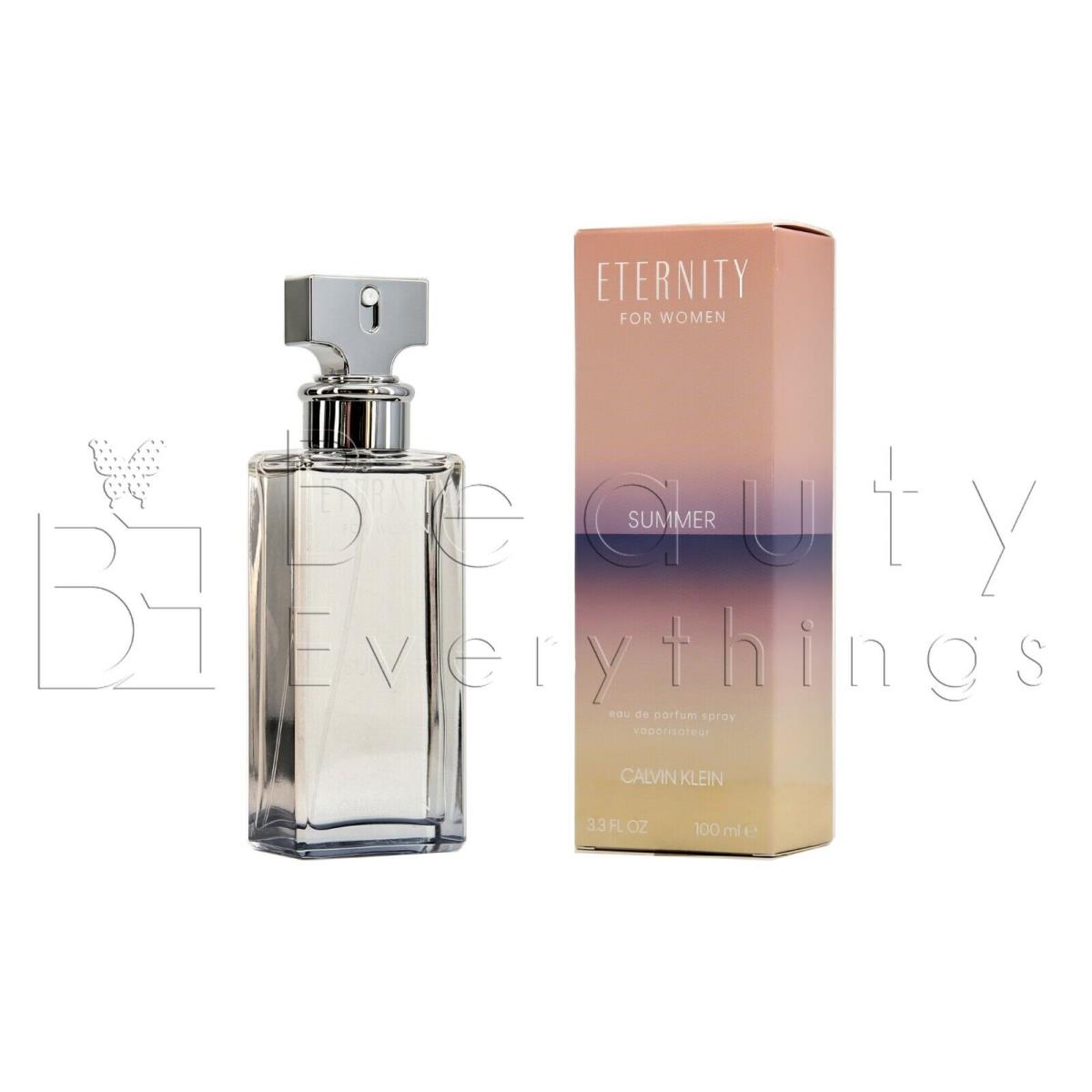 Eternity Summer 2019 by Calvin Klein 3.4oz /100ml Edp Spray For Women