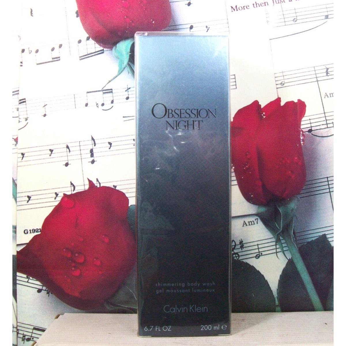 Calvin Klein Obsession Night For Women Shower Gel 6.7 Fl. OZ