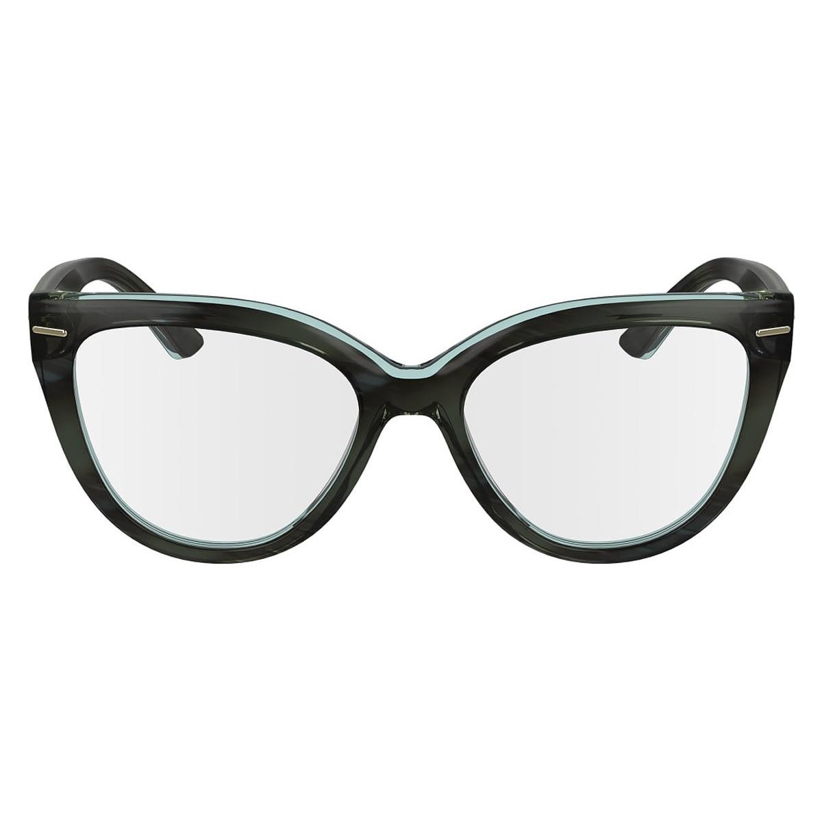 Calvin Klein CK24514 Eyeglasses Women Striped Gray/azure 52mm