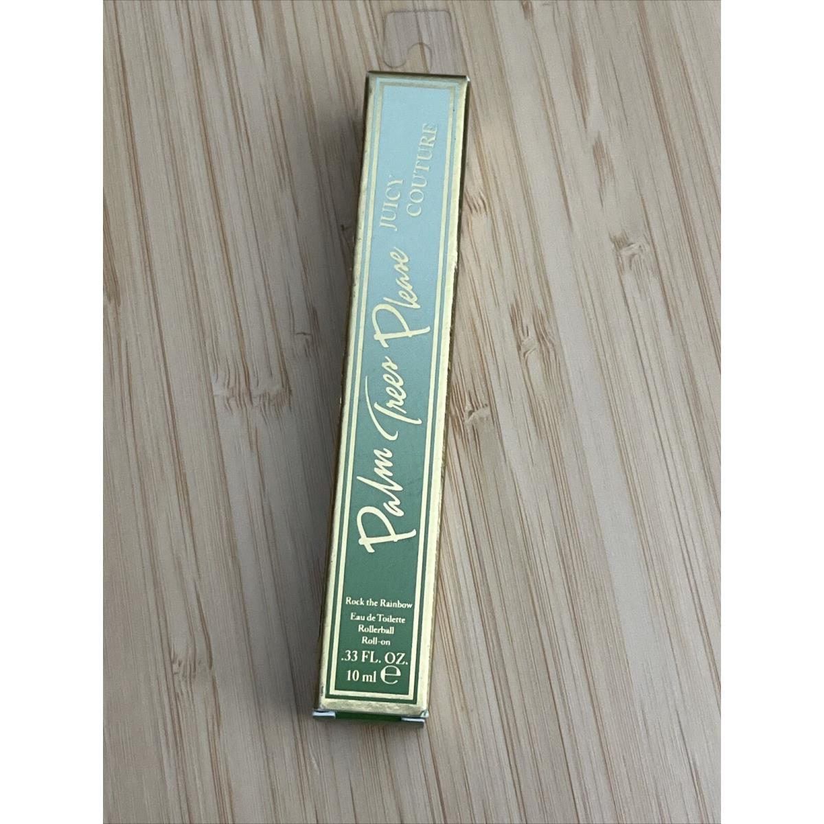 2 Juicy Couture Palm Trees Please Rock The Rainbow Edt Rollerball Roll-on 10ml