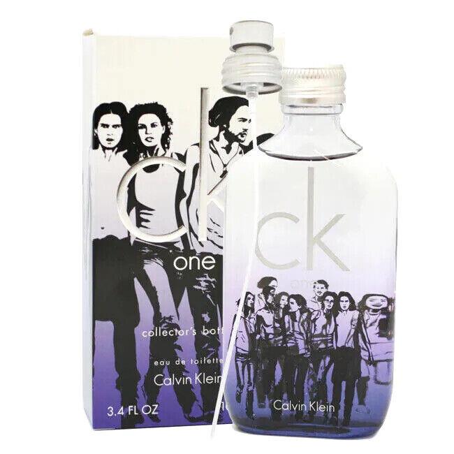 CK One Collector`s Bottle by Calvin Klein 3.4oz Edt Unisex Box