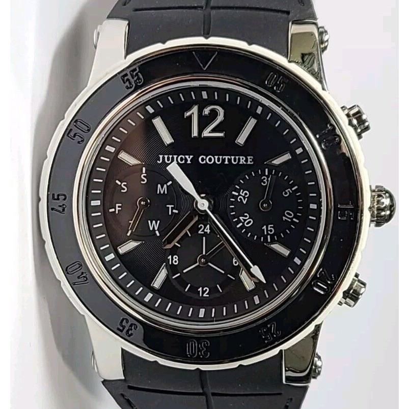 Juicy Couture Chronograph Black Dial Ladies Watch Jc.29.3.29.0395