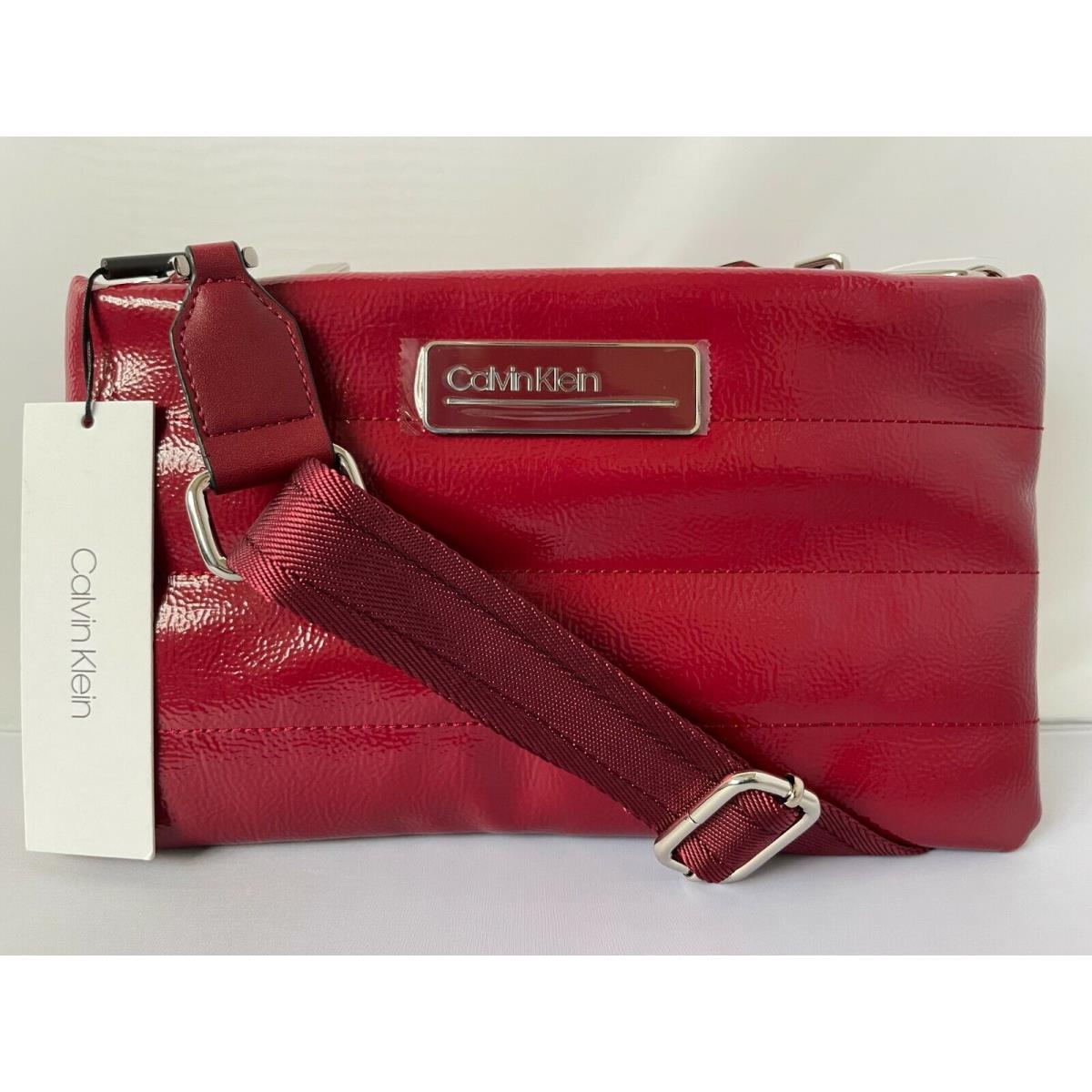 Calvin Klein Jaina Crossbody Handbag Country Red 118