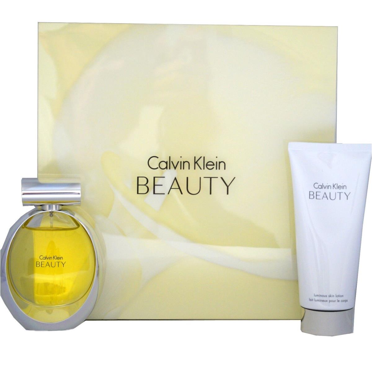 Calvin Klein Beauty 2 Piece Gift Set Eau DE Parfum Spray 50ML NIB-CK10170