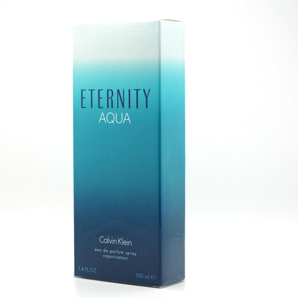 Eternity Aqua by Calvin Klein 3.4 oz 100 ml Eau De Parfum Spray For Women