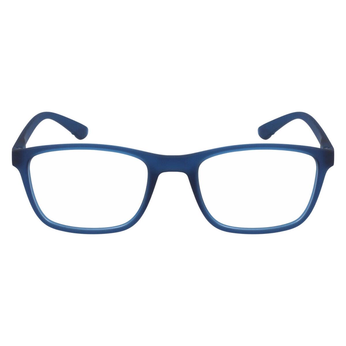 Calvin Klein CK19571 Eyeglasses Matte Crystal Blue 52mm