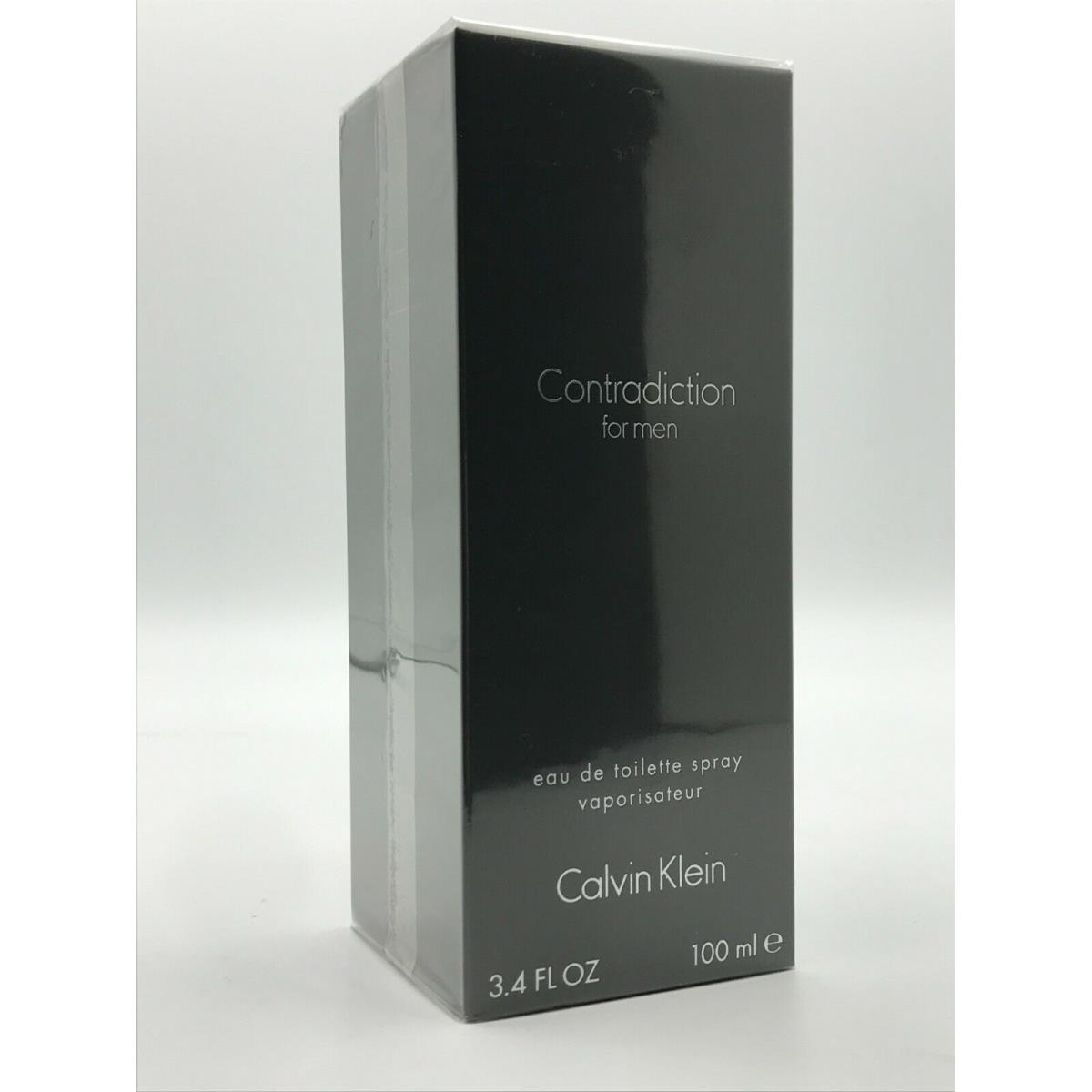 Calvin Klein Contradiction Men Cologne Spray 3.4 oz 100 ml