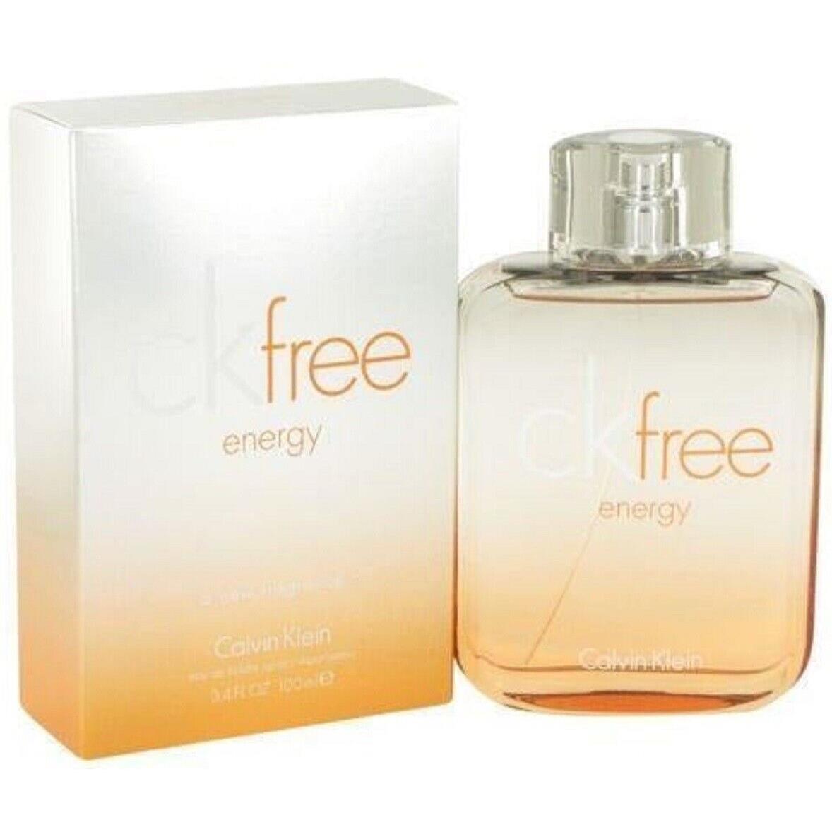 CK Free Energy Calvin Klein 3.4 oz / 100 ml Eau De Toilette Edt Men Cologne