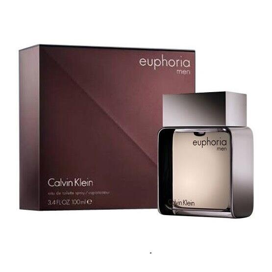 Calvin Klein Euphoria For Men Colonge Eau de Toilette 3.4 oz 100 ml Edt Spray