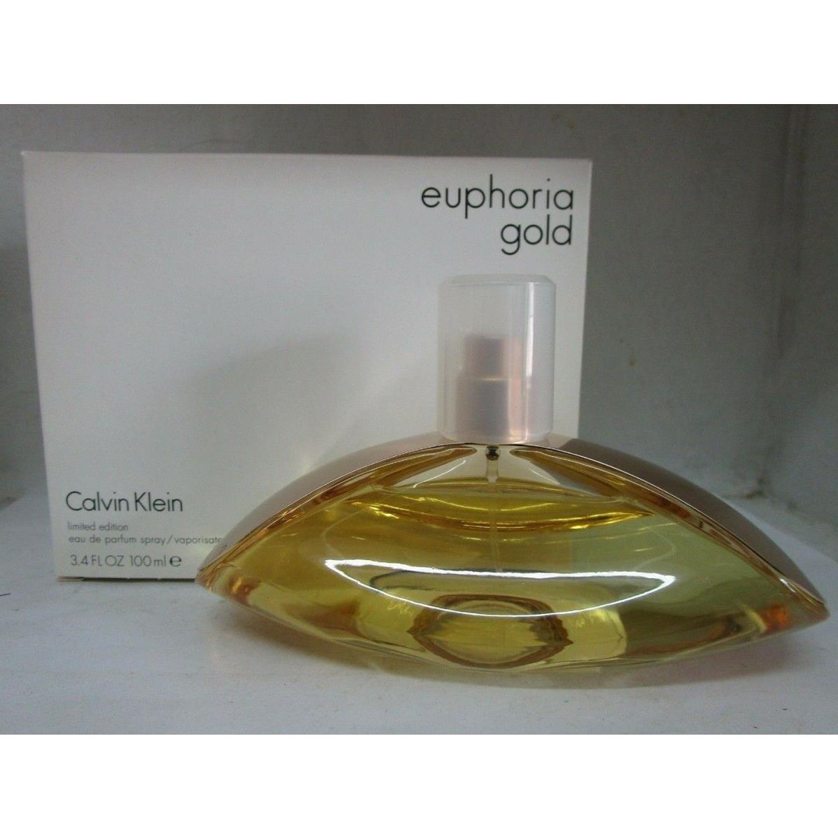 Calvin Klein Euphoria Gold Limited Ed.3.4 oz/100 ml Eau De Parfum Spray TT Women