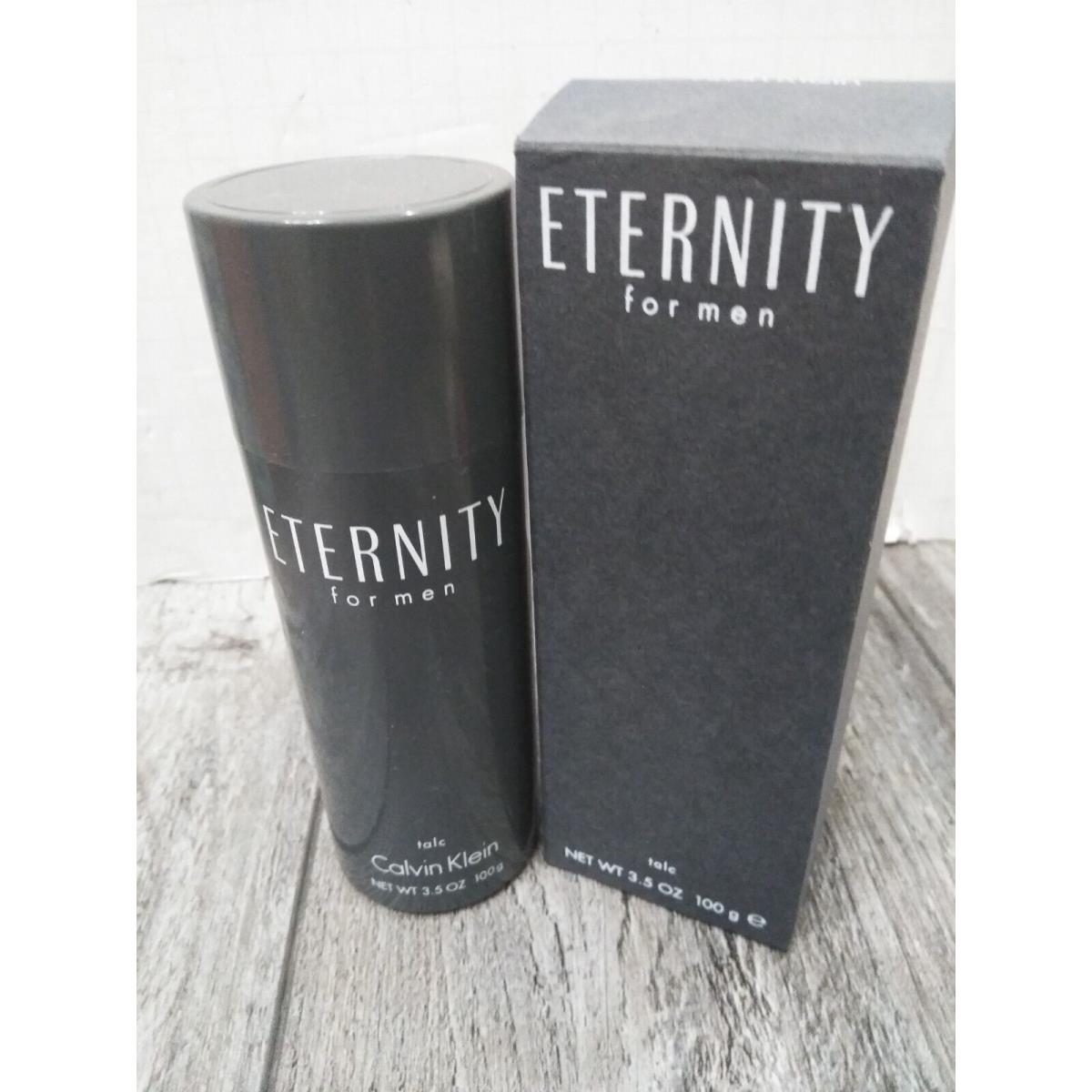 Calvin Klein Vtg. Eternity For Men Body Talc 3.5 oz / 100g N.o.s