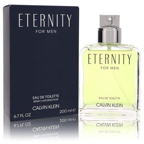 Eternity By Calvin Klein Men 6.7 oz 200 ml Eau De Toilette Spray