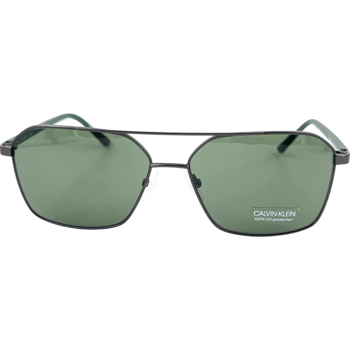 Calvin Klein CK20300S Mens Metal Sunglass 009 Matte Gunmetal 58-15 Aviator Pilot