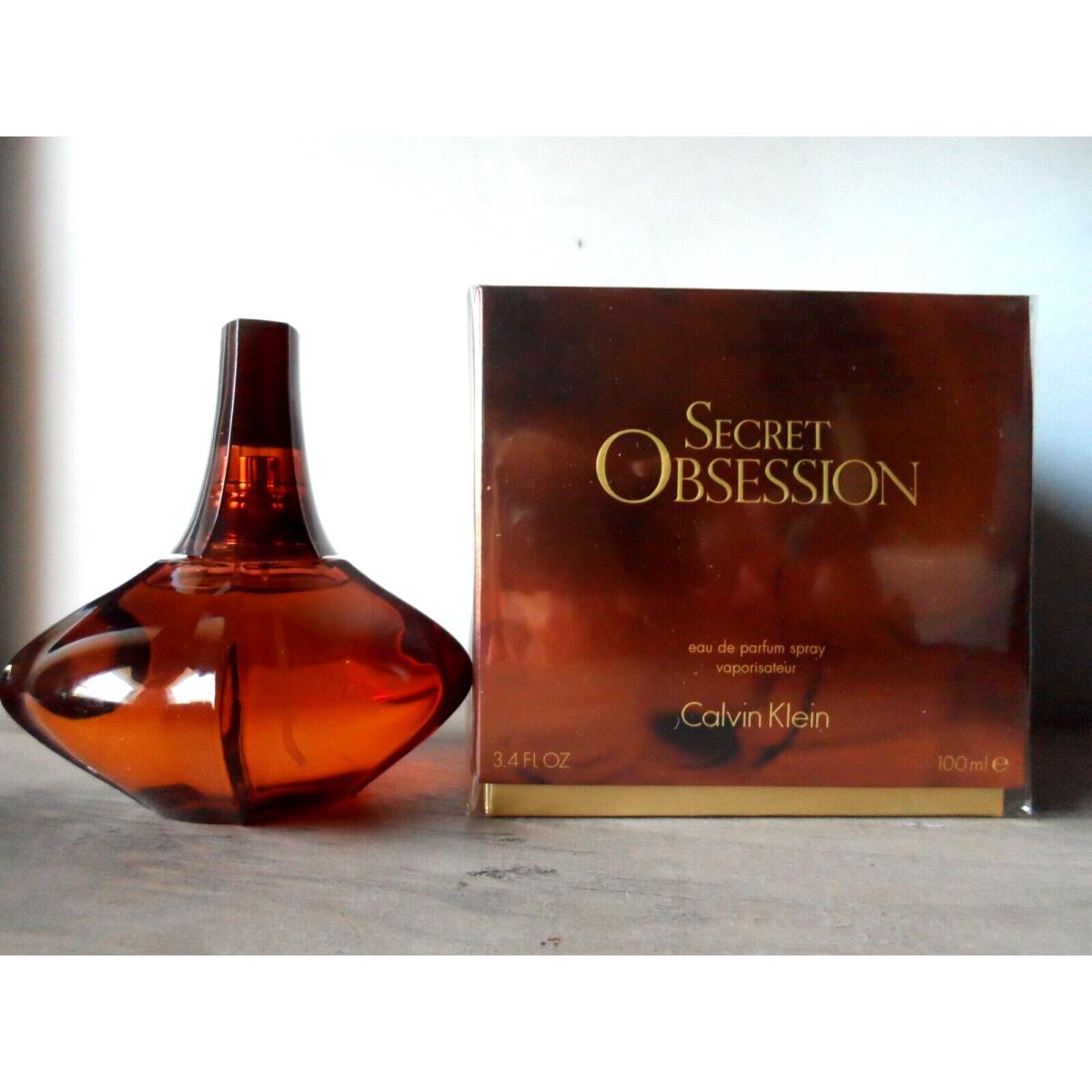 Secret Obsession Calvin Klein Edp Spray 3.4 oz / 100 ml Box