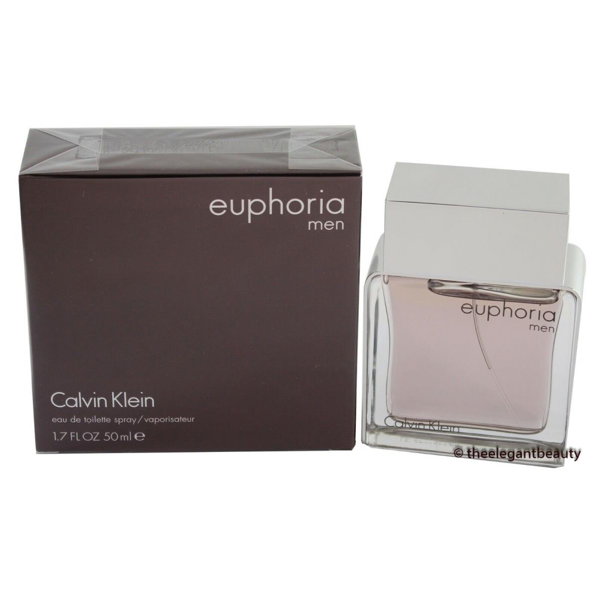 Euphoria By Calvin Klein 1.7oz/50ml Edt Spray For Men