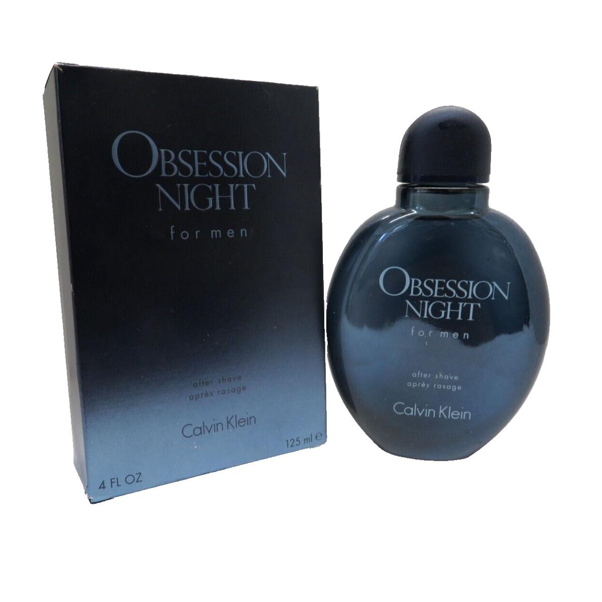 Obsession By Calvin Klein 3.4 oz/100 ml After Shave For Men Vintage Read Desc