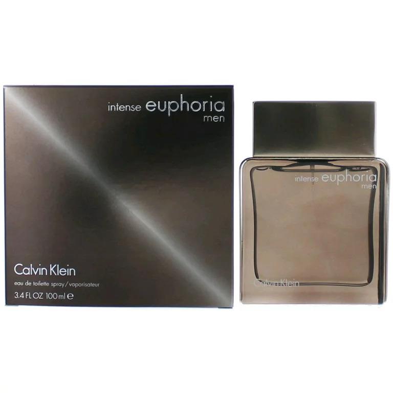 Men Euphoria Intense Calvin Klein 100ml 3.4.Oz Eau De Toilette