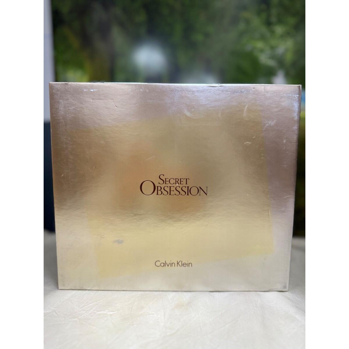 Secret Obsession BY Calvin Klein 100ML 15ML Edp Spray 100ML Body Lotion