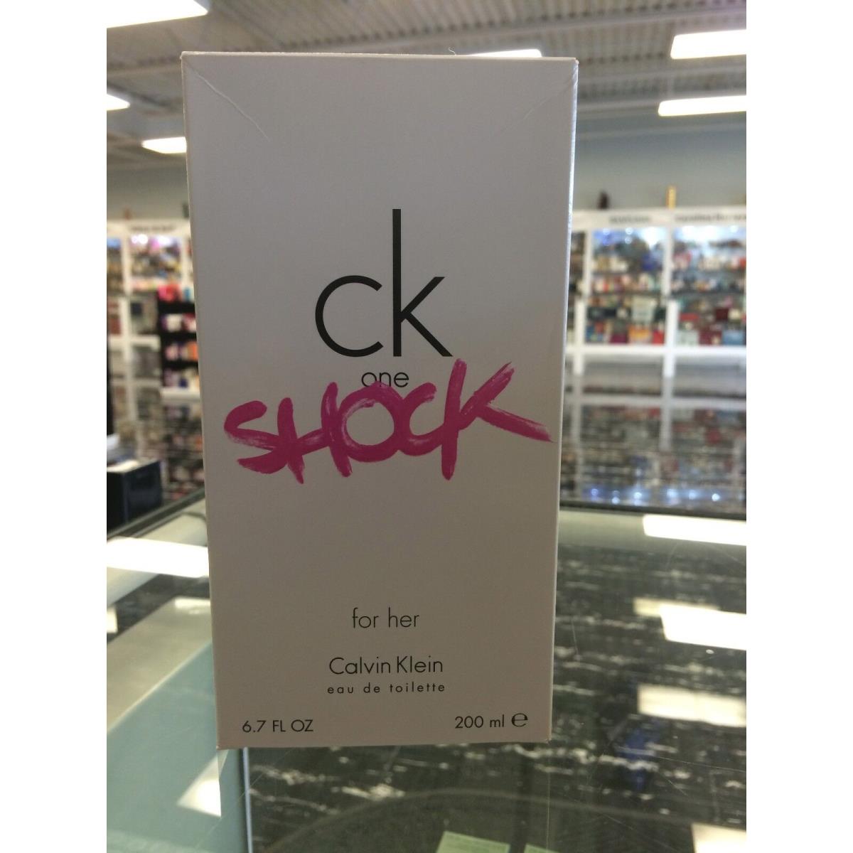 Calvin Klein CK One Shock Eau DE Toilette For Her 200 ML Formula