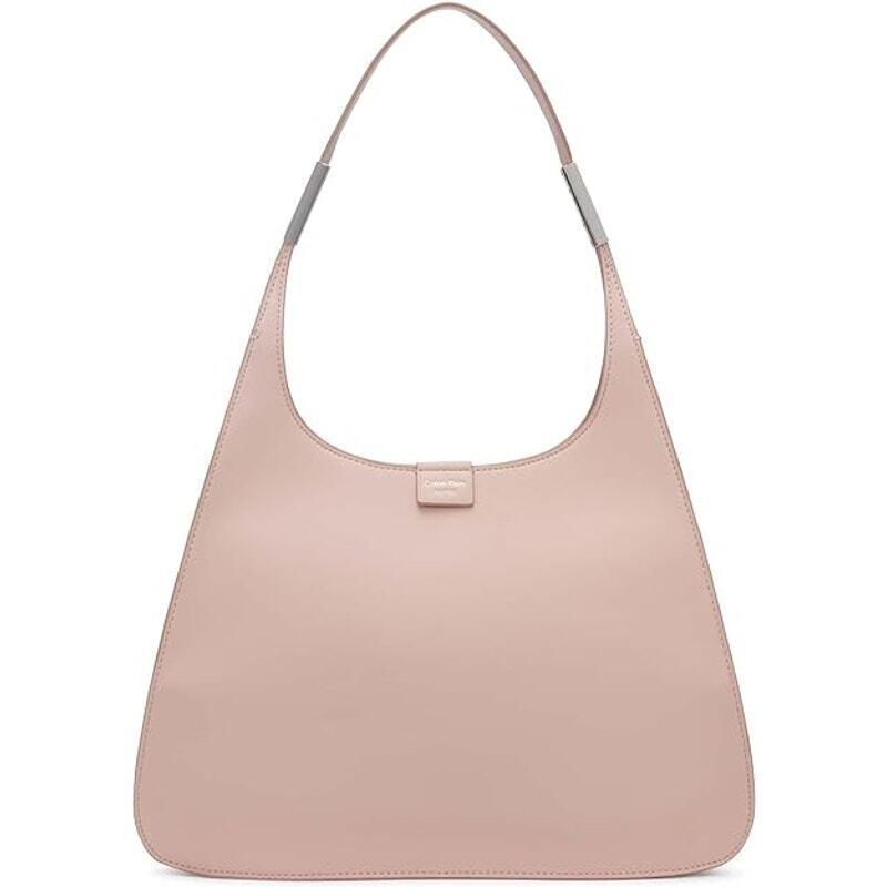 Calvin Klein Women`s Audrey Hobo In Rose Smoke Pink