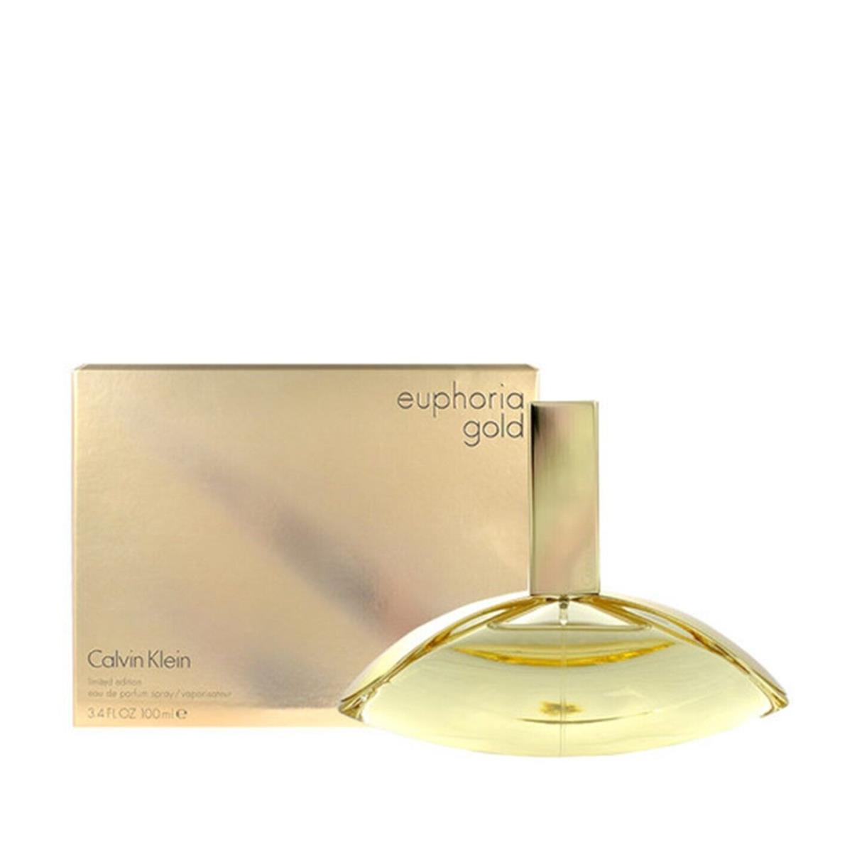 Euphoria Gold Limited Edition by Calvin Klein 3.4oz Edp For Women Box