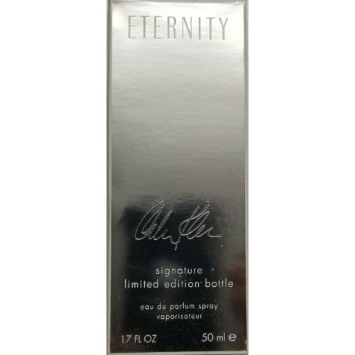 Eternity Calvin Klein 1.7oz 50ml Edp Women Signature Limited Edition Rare