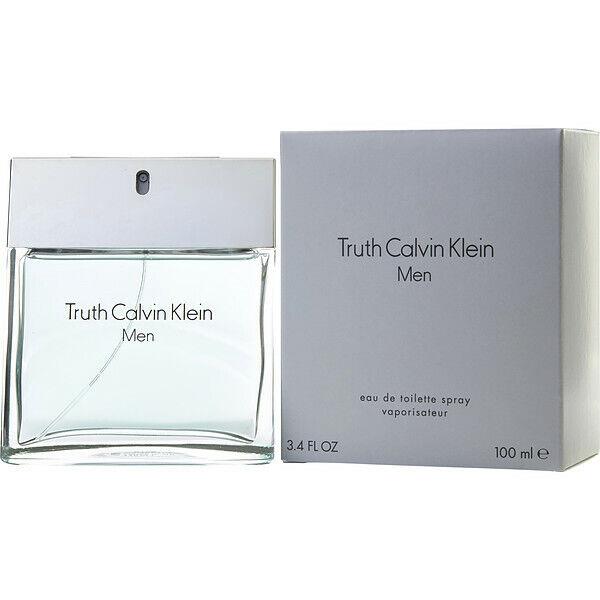 Calvin Klein Truth Calvin Klein Men Eau DE Toilette Spray 3.4 Oz / 100 ml