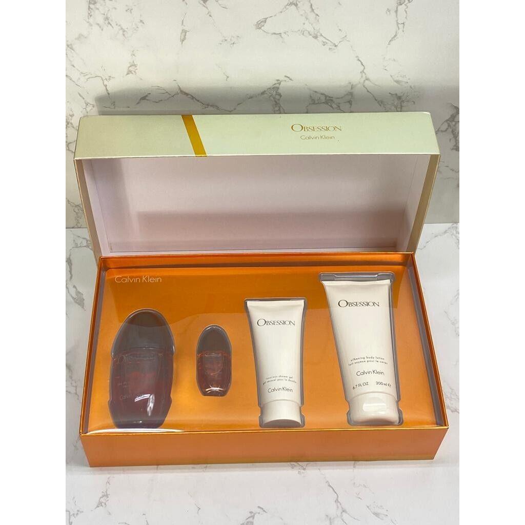 Calvin Klein Obsession Women 4-pc Gift Set