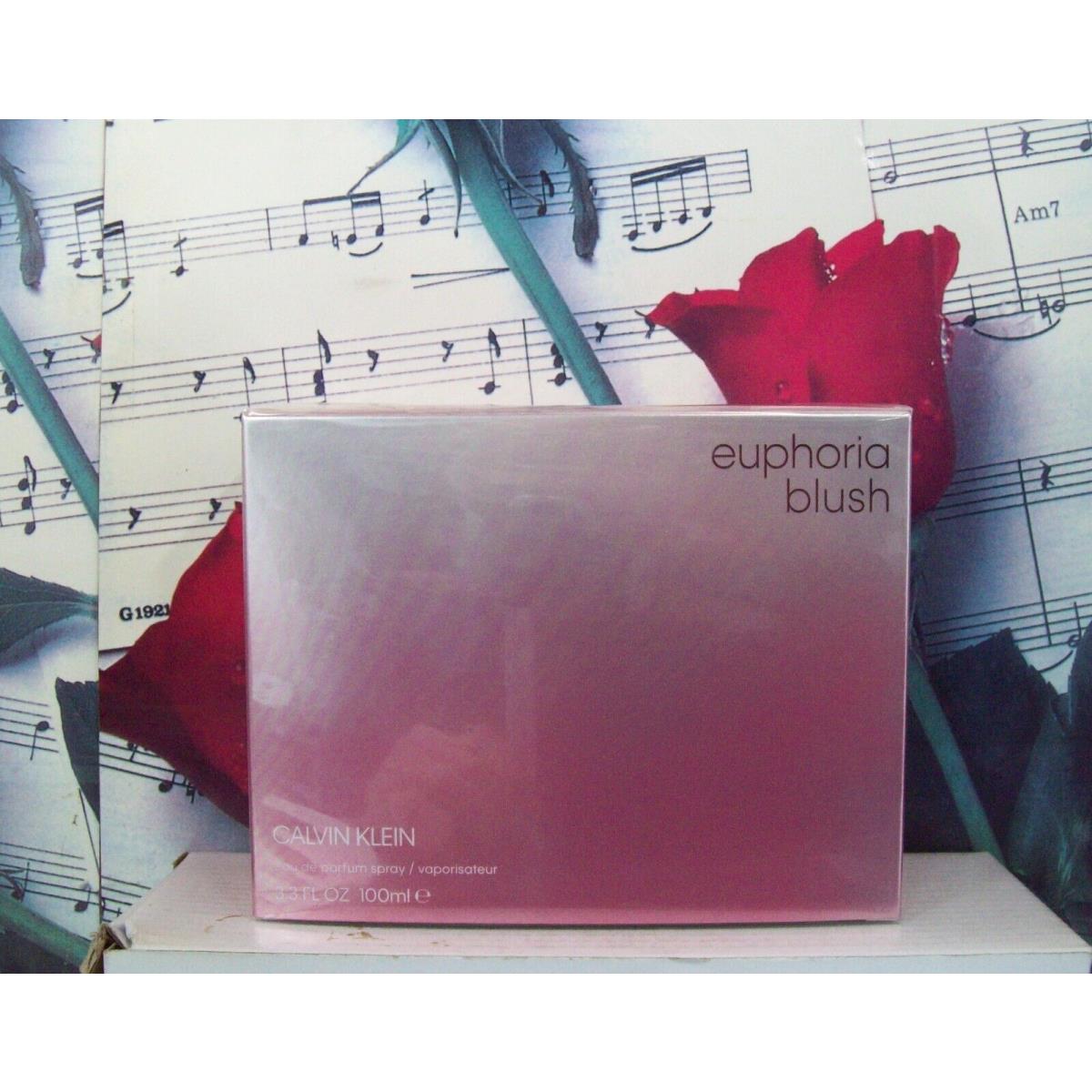 Calvin Klein Euphoria Blush 3.4 Fl. Oz. Edp Spray. Box