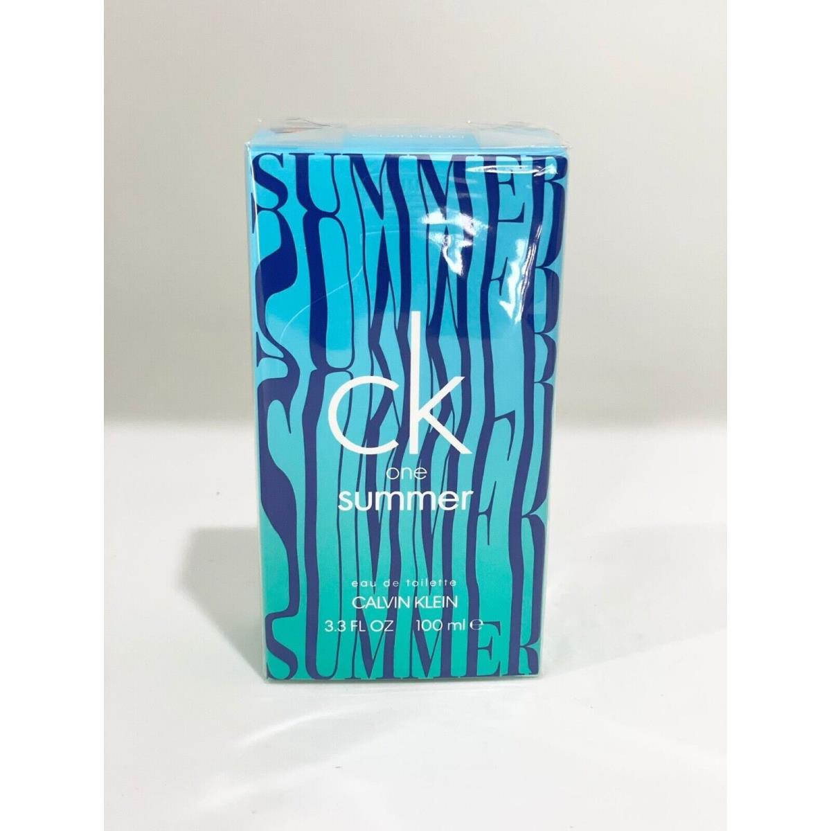 Calvin Klein Ck One Summer 2021 Eau De Toilette Spray 3.4 Fluid Ounce For Unisex