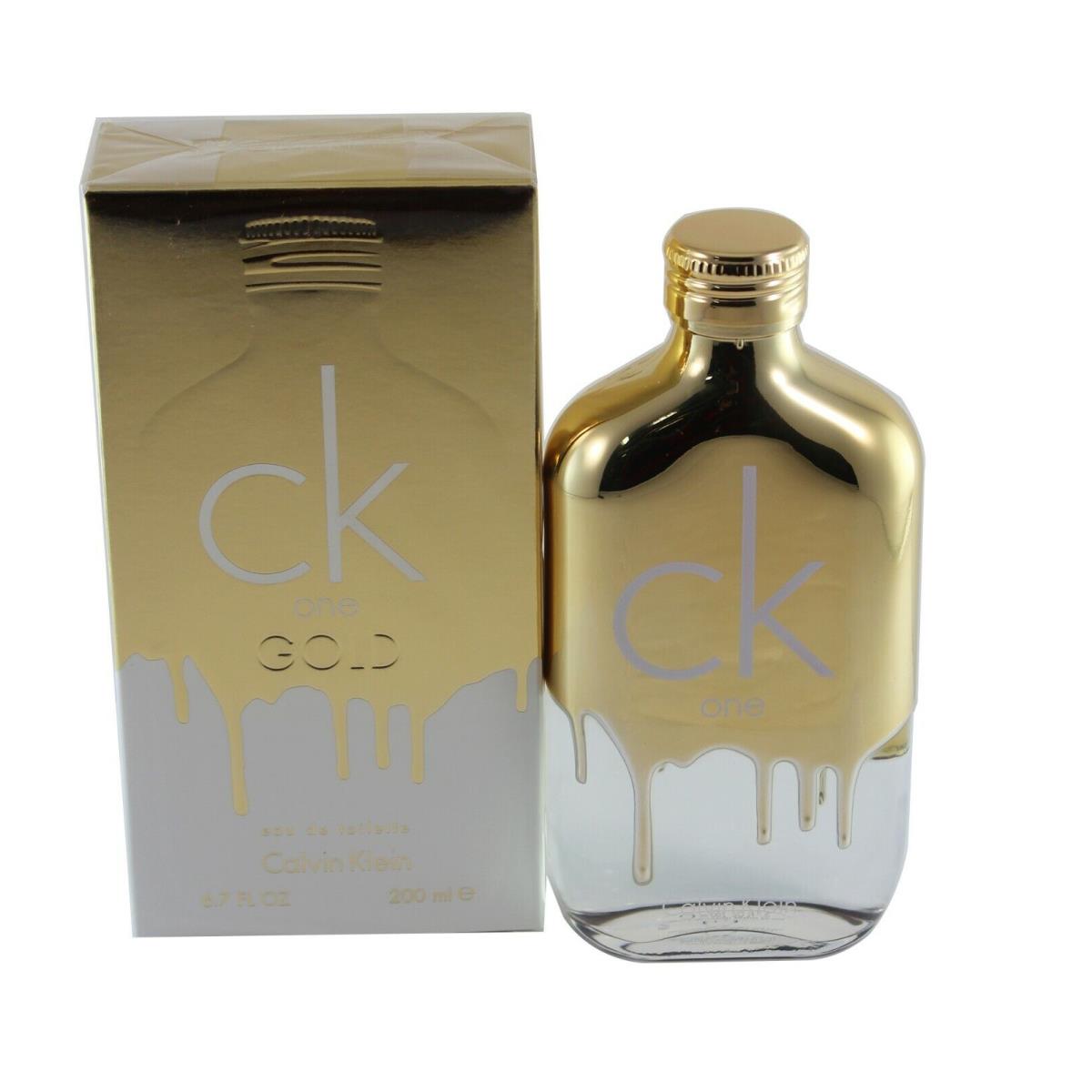 CK One Gold by Calvin Klein 6.7oz/200ml Edt Spray For Unisex