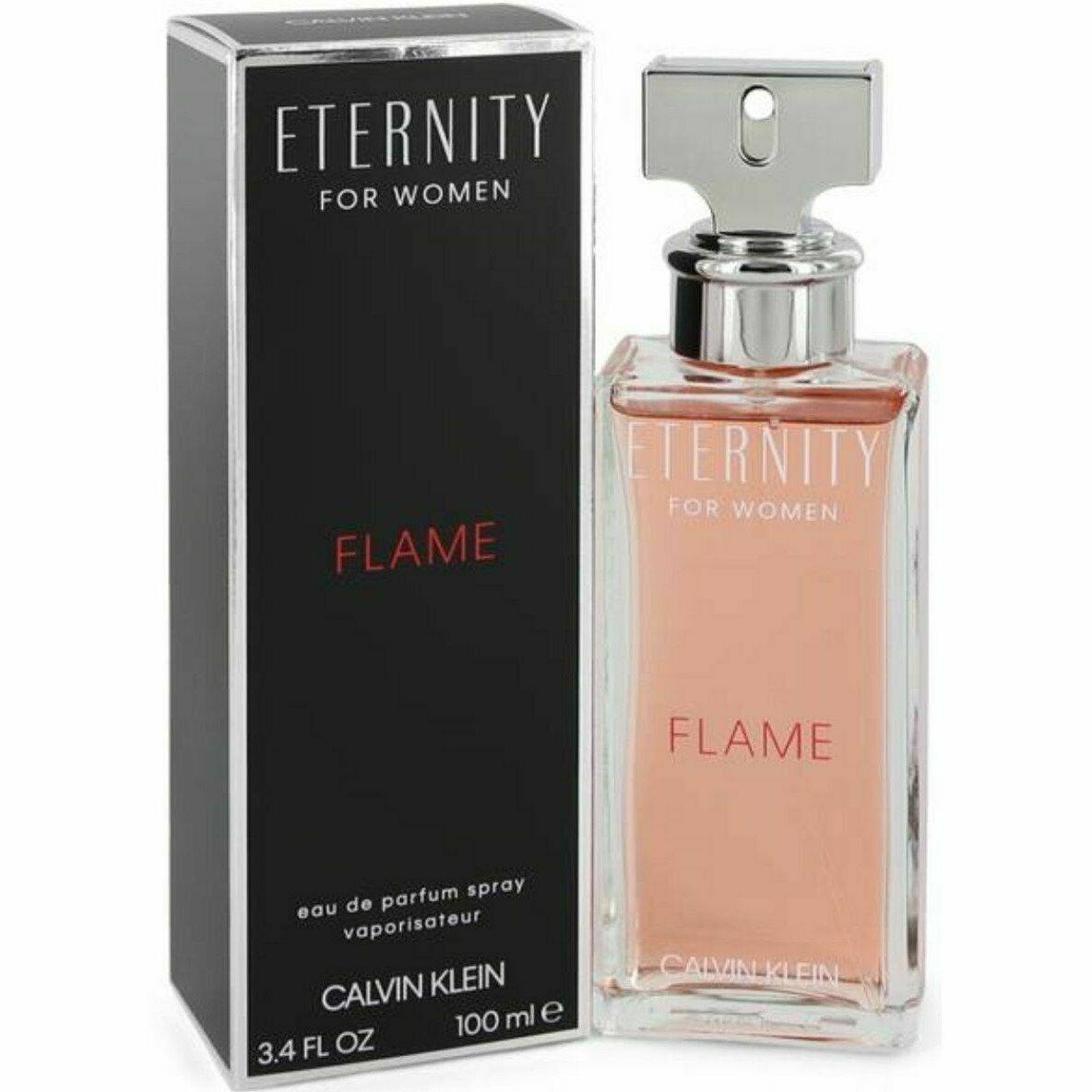 Eternity Flame by Calvin Klein 3.3 / 3.4 oz Edp For Women Spray