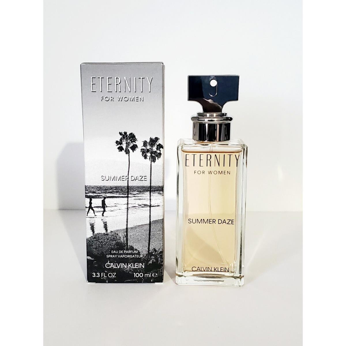 Eternity For Women Summer Daze by Calvin Klein Eau De Parfum Edp Spray - 3.3 oz