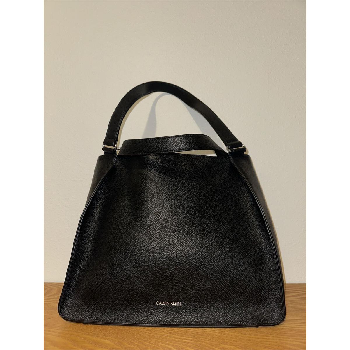 Calvin Klein Black Handbag Tote Purse