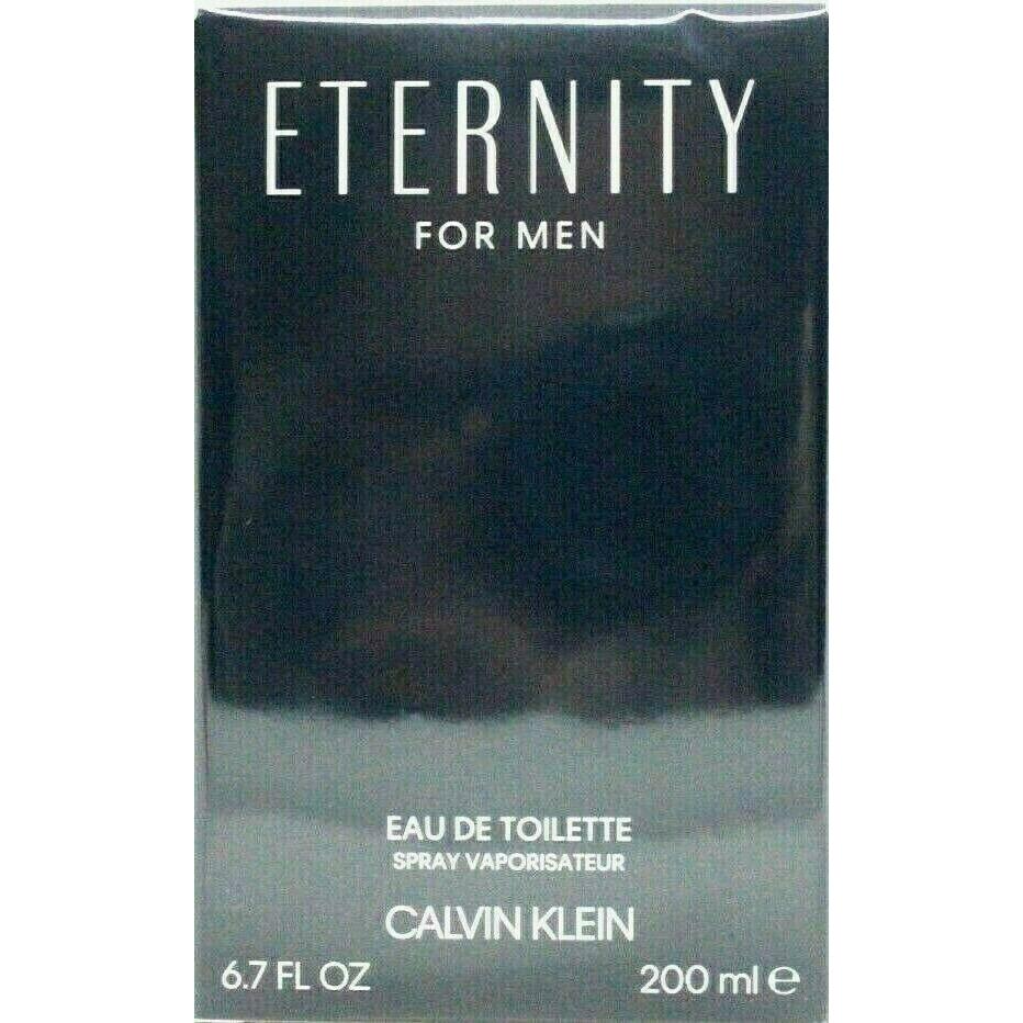 Calvin Klein Eternity For Men Eau DE Toilette Spray 6.7 Oz / 200 ml Jumbo Size