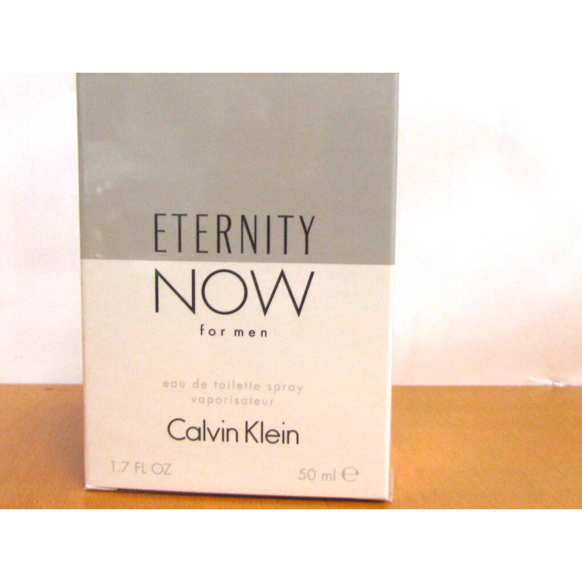 Eternity Now Calvin Klein Men Cologne 1.7 oz / 50 ml Eau De Toilette Spray Seal