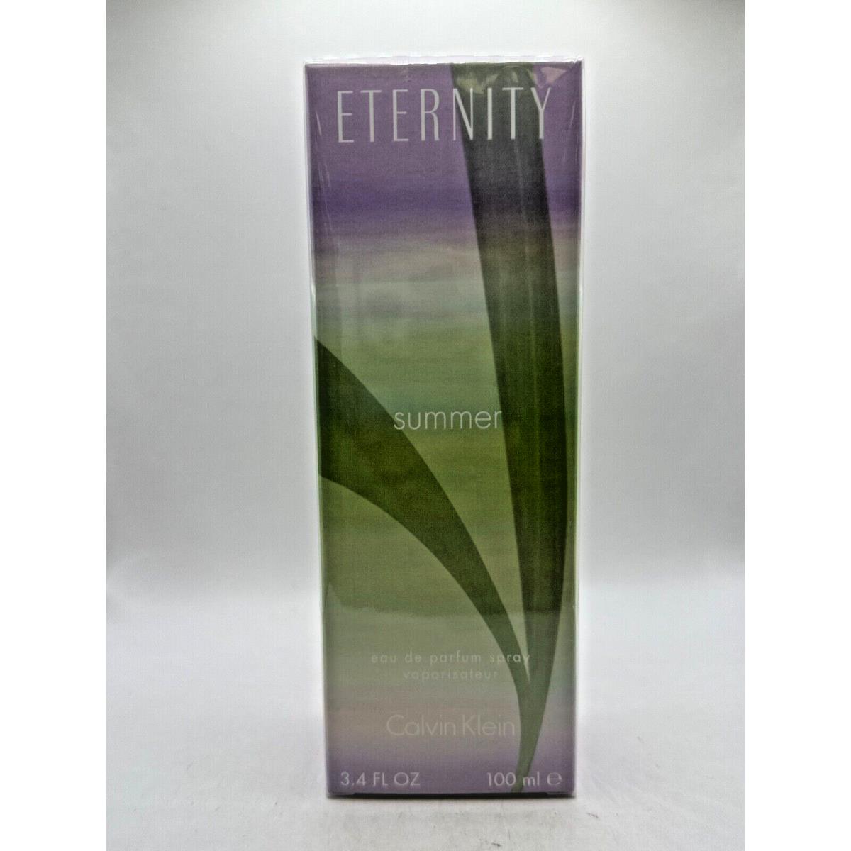 Eternity Summer BY Calvin Klein 100ML Edp Spray