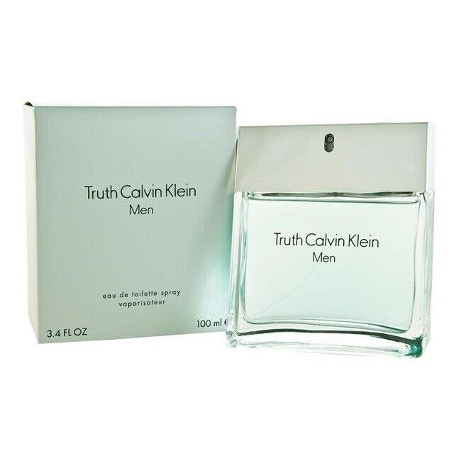 CK Truth Calvin Klein 3.4 oz / 100 ml Eau De Toilette Edt Men Cologne Spray